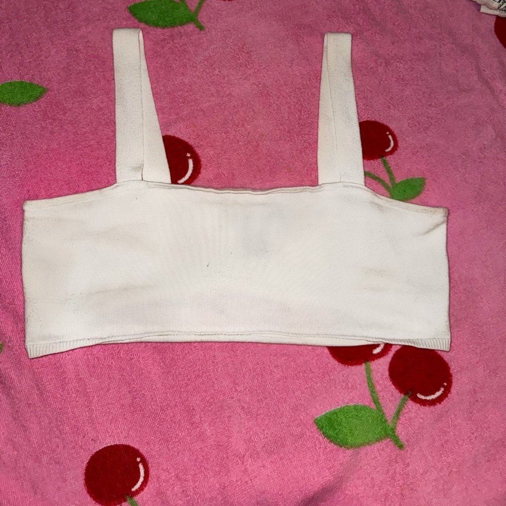 Forever 21 Cream Tank Top